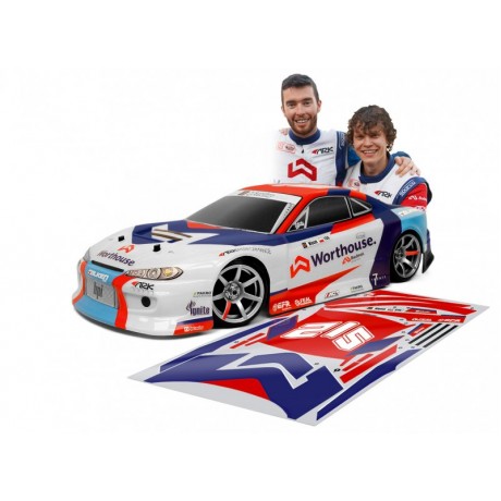 HPI JAMES DEANE NISSAN S15 PRINTED BODY 1/10 (200MM)