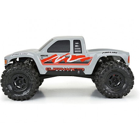 PRO-LINE 1/10 Cliffhanger HP Tough-Color Body 12.3” 313mm WB Crawlers Gray (CLEAR)