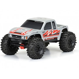 PRO-LINE 1/10 Cliffhanger HP Tough-Color Body 12.3” 313mm WB Crawlers Gray (CLEAR)