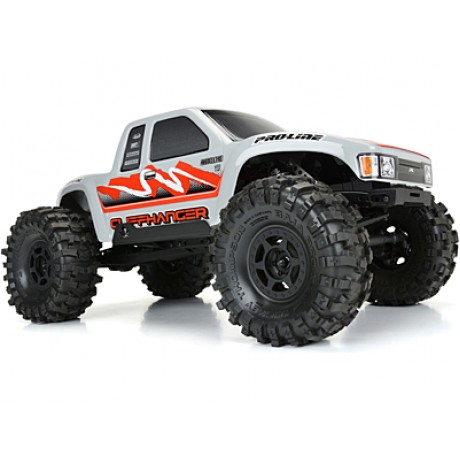PRO-LINE 1/10 Cliffhanger HP Tough-Color Body 12.3” 313mm WB Crawlers Gray (CLEAR)