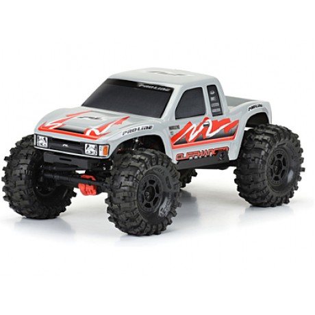 PRO-LINE 1/10 Cliffhanger HP Tough-Color Body 12.3” 313mm WB Crawlers Gray (CLEAR)