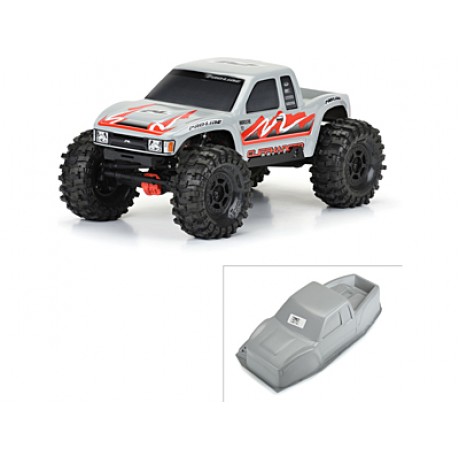 PRO-LINE 1/10 Cliffhanger HP Tough-Color Body 12.3” 313mm WB Crawlers Gray (CLEAR)