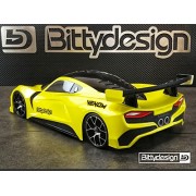 BITTYDESING 1/10 VENOM Clear Body (190mm GT)