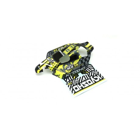 KYOSHO IFB114YL Bodyshell 1:8 Inferno NEO 3.0 Type 6 (Yellow)