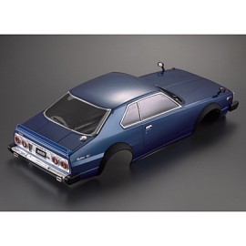 KILLERBODY 1/10 Nissan Skyline 2000 Turbo GT-ES Body (Blue) PAINTED 