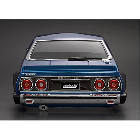 KILLERBODY 1/10 Nissan Skyline 2000 Turbo GT-ES Body (Blue) PAINTED