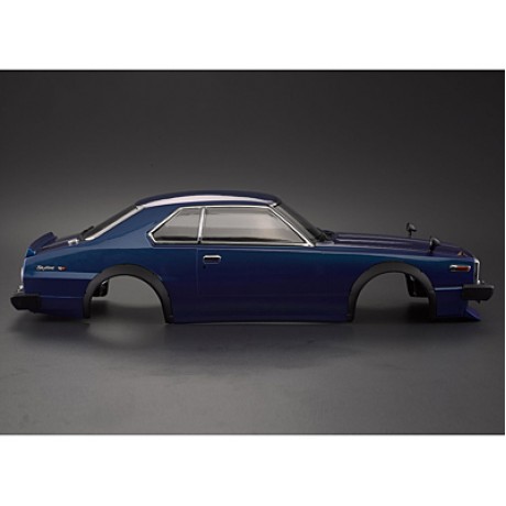 KILLERBODY 1/10 Nissan Skyline 2000 Turbo GT-ES Body (Blue) PAINTED