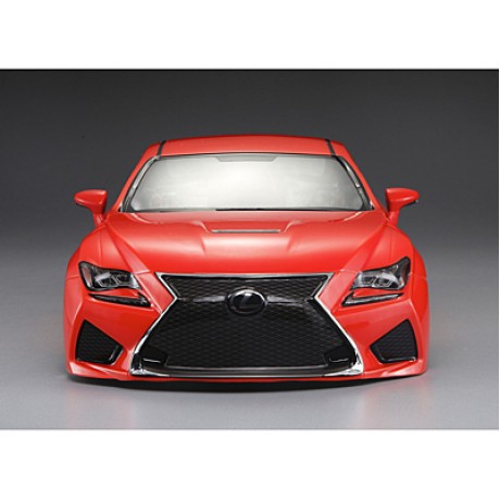 KILLERBODY 1/10 Lexus RC F Body PAINTED (Orange) 195mm