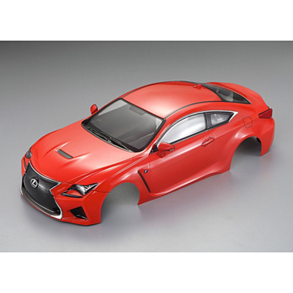 KILLERBODY 1/10 Lexus RC F Body PAINTED (Orange) 195mm