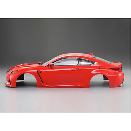 KILLERBODY 1/10 Lexus RC F Body PAINTED (Orange) 195mm