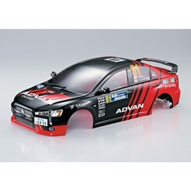 KILLERBODY 1/10 Mitsubishi Lancer Evo X Rally-Racing (Painted) 185mm 