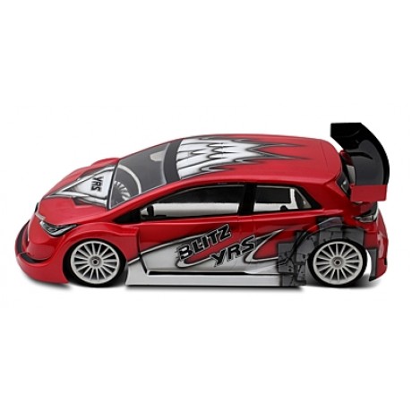 BLITZ YRS 1/10 190mm FWD Touring Car Body Shell EFRA 5002 (0.7mm Standard) CLEAR