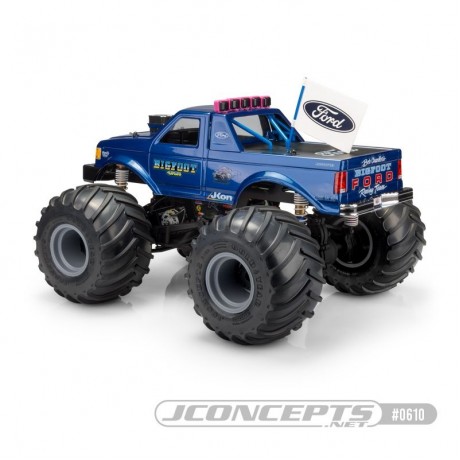 JCONCEPTS 1/10 BIGFOOT 4 Louisville 1990 Ford F-250 Body Kit (W178mm, Wheelbase 280mm) CLEAR