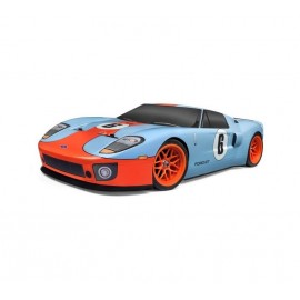 HPI Racing Car body Ford GT Heritage Painted  cut  1/10