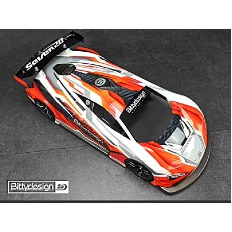 BITTYDESING Seven20 1/10 GT 190mm Body CLEAR