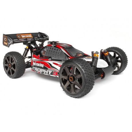 HPI  -  TROPHY 3.5 BUGGY CLEAR BODY 1/8 W/WINDOW MASK/DECALS