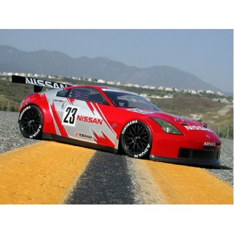 HPI - Nissan 350Z Nismo GT clear Body - 1:10 - 200mm - GT-Challenge legal