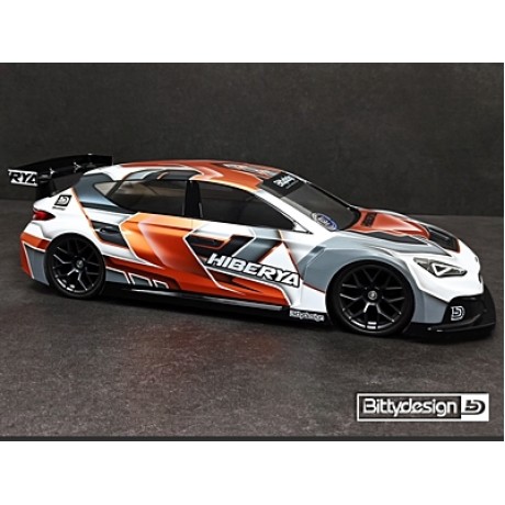 BITTYDESING HIBERYA 1/10 FWD Clear Body 190mm