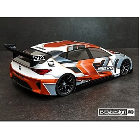 BITTYDESING HIBERYA 1/10 FWD Clear Body 190mm