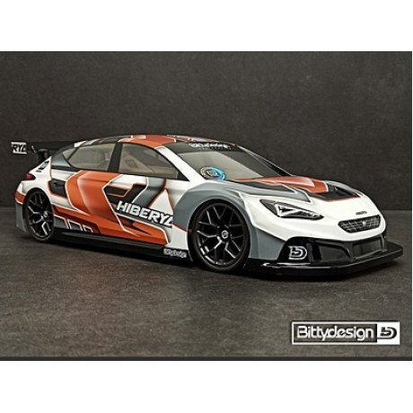 BITTYDESING HIBERYA 1/10 FWD Clear Body 190mm