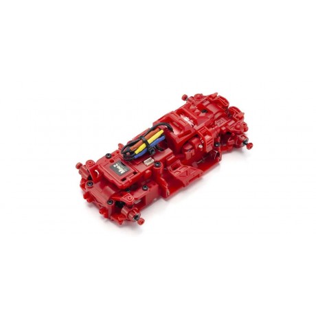 KYOSHO Mini-Z MA030 EVO Chassis Set (AWD-DWS-8500KV) Red Limited