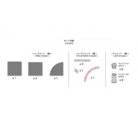 KYOSHO Mini-Z Grand Prix Circuit50 Addition Corner Set (1pcs) 