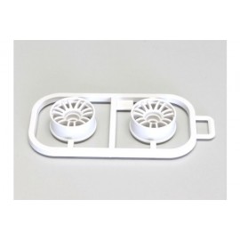 KYOSHO MZH131W-N15 Wheels Set Mini-Z MR03 Narrow-Offset 1.5 White (2pcs) 