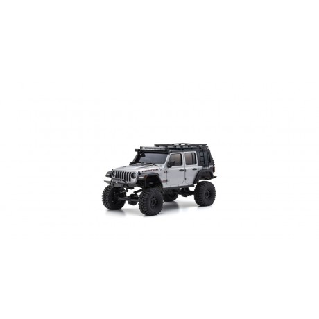 KYOSHO Mini-Z 4X4 MX-01 Jeep Wrangler Rubicon Silver Metallic (KT531P)