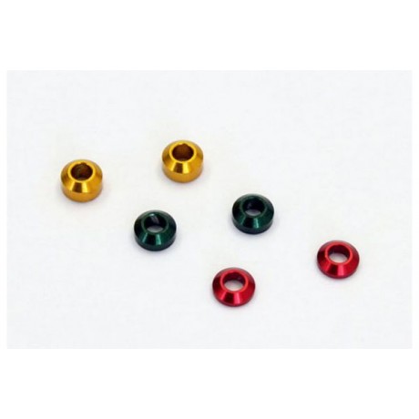 KYOSHO MDW105B SP Aluminium SPACER FOR UPPER RODS Mini-Z AWD DWS