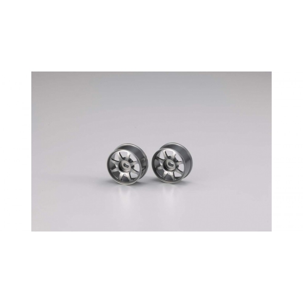 KYOSHO MDH201GM Aluminum Wheel Set (AWD/8-Spoke/Gun metal) (4pcs)