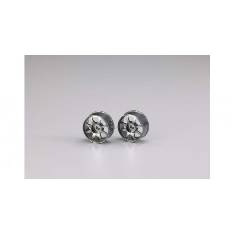 KYOSHO MDH201GM Aluminum Wheel Set (AWD/8-Spoke/Gun metal) (4pcs)