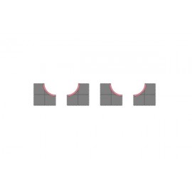 KYOSHO Mini-Z Grand Prix Circuit50 Large Corner Set (16pcs) 