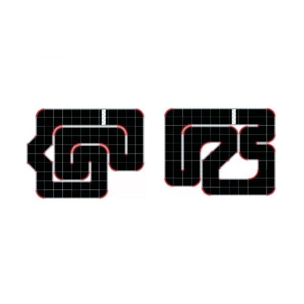 KYOSHO Mini-Z Grand Prix Circuit50 Corner Set 45 Degre (12pcs)