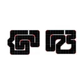 KYOSHO Mini-Z Grand Prix Circuit50 Corner Set 45 Degre (12pcs)