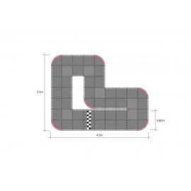 KYOSHO Mini-Z Grand Prix Circuit50 Urethane (50x50) 48pcs 