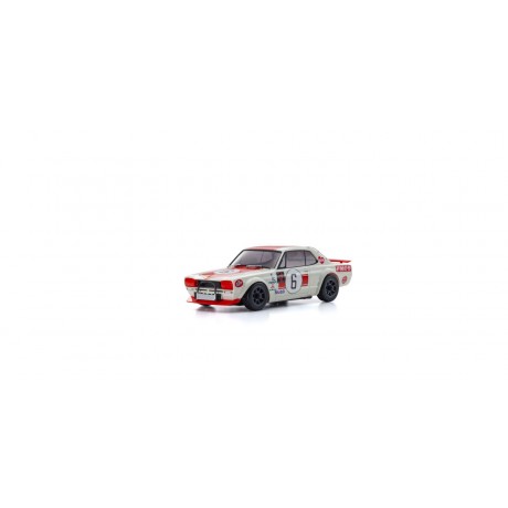 KYOSHO Mini-Z AWD Skyline 2000GT-R KPGC10 Racing'72 Red No.6 (MA020/KT531P)