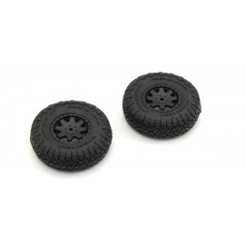 KYOSHO MXTH001 Pre-Glued Tires Toyota 4Runner Mini-Z 4X4 MX01 (2pcs)