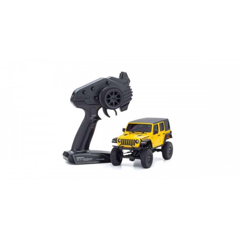 KYOSHO Mini-Z 4X4 MX-01 Jeep Wrangler Rubicon Hellayella (KT531P)