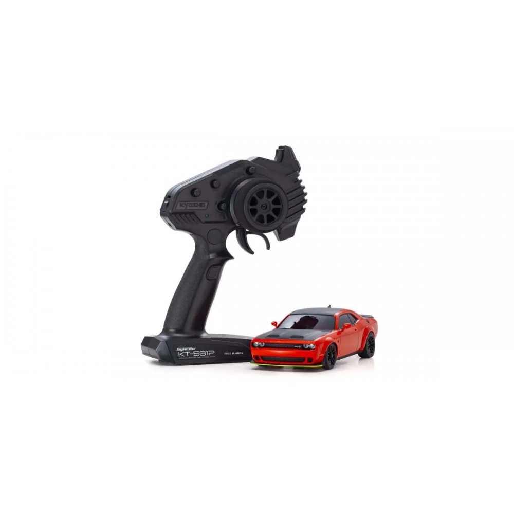 KYOSHO Mini-Z AWD Dodge Challenger SRT Hellcat Redeye Tor Red (MA020W-LL)