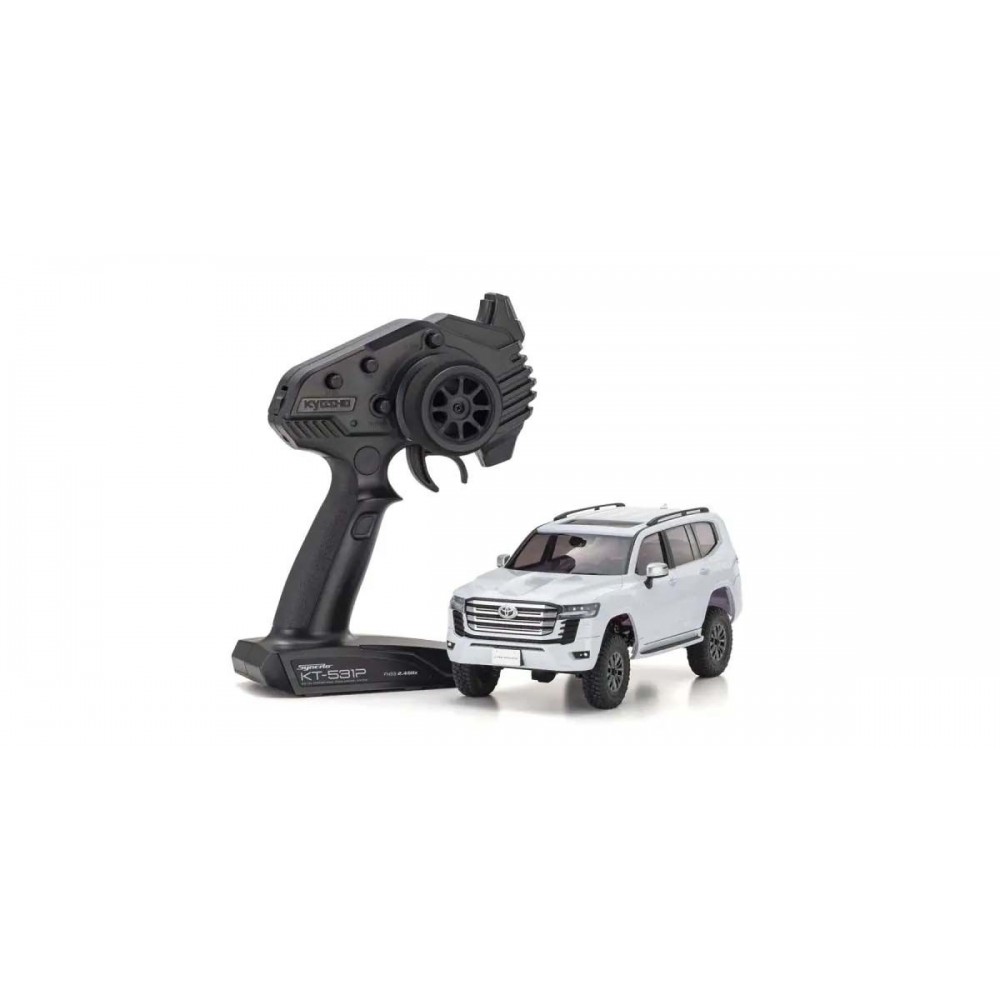 KYOSHO Mini-Z 4X4 MX-01 Toyota Land Cruiser 300 Pearl White (KT531P)