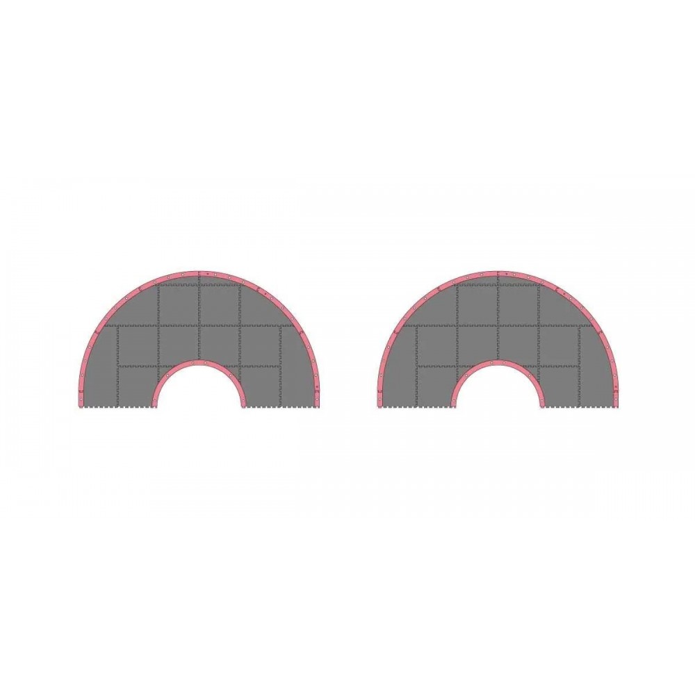KYOSHO Mini-Z Grand Prix Circuit50 Oval Extension (32pcs)