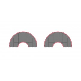 KYOSHO Mini-Z Grand Prix Circuit50 Oval Extension (32pcs)