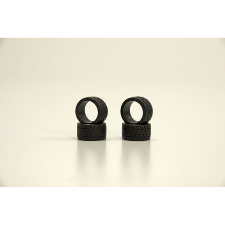 KYOSHO MZW38-40 Mini-Z Racing Radial Tyres 40 Shore - Wide (4pcs)
