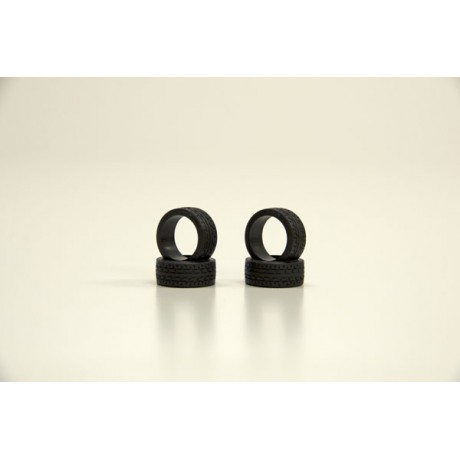 KYOSHO MZW37-40 Mini-Z Racing Radial Tyres 40 Shore - Narrow (4pcs)