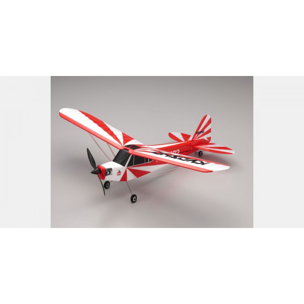 KYOSHO MINIUM AD CLIPPEDWING CUB readyset 10752RS-CRB (Red)