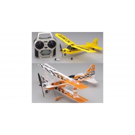 KYOSHO Combo set !!! MINIUM PIPER J-3 CUB READYSET 10752RS-J3 + MINIUM AD PROFILE ULTIMATE PIP KIT 10773 