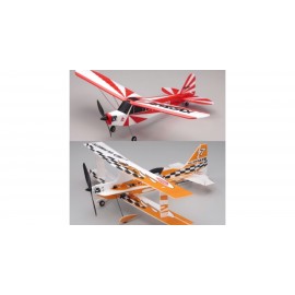 KYOSHO Combo set !!! MINIUM AD CLIPPEDWING CUB READYSET (RED) 10752RS-CRB + MINIUM AD PROFILE ULTIMATE PIP KIT 10773