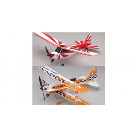 KYOSHO Combo set !!! MINIUM AD CLIPPEDWING CUB READYSET (RED) 10752RS-CRB + MINIUM AD PROFILE ULTIMATE PIP KIT 10773