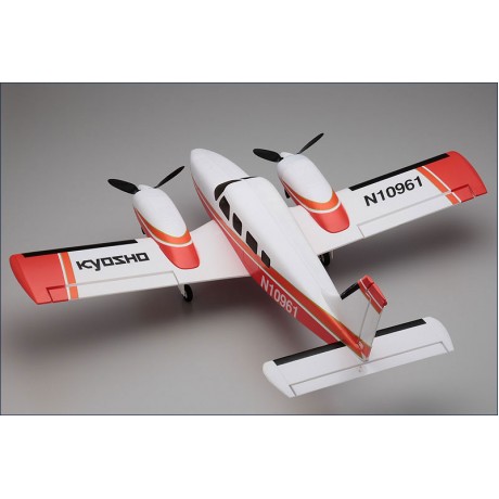 KYOSHO PIPER PA34 VE29 TWIN PIP (Red) KP10961R