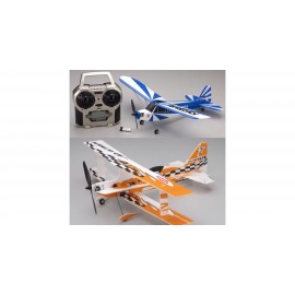 KYOSHO Combo set !!! MINIUM AD CLIPPEDWING CUB READYSET KP10752RS (BLUE) + MINIUM AD PROFILE ULTIMATE PIP KIT 10773